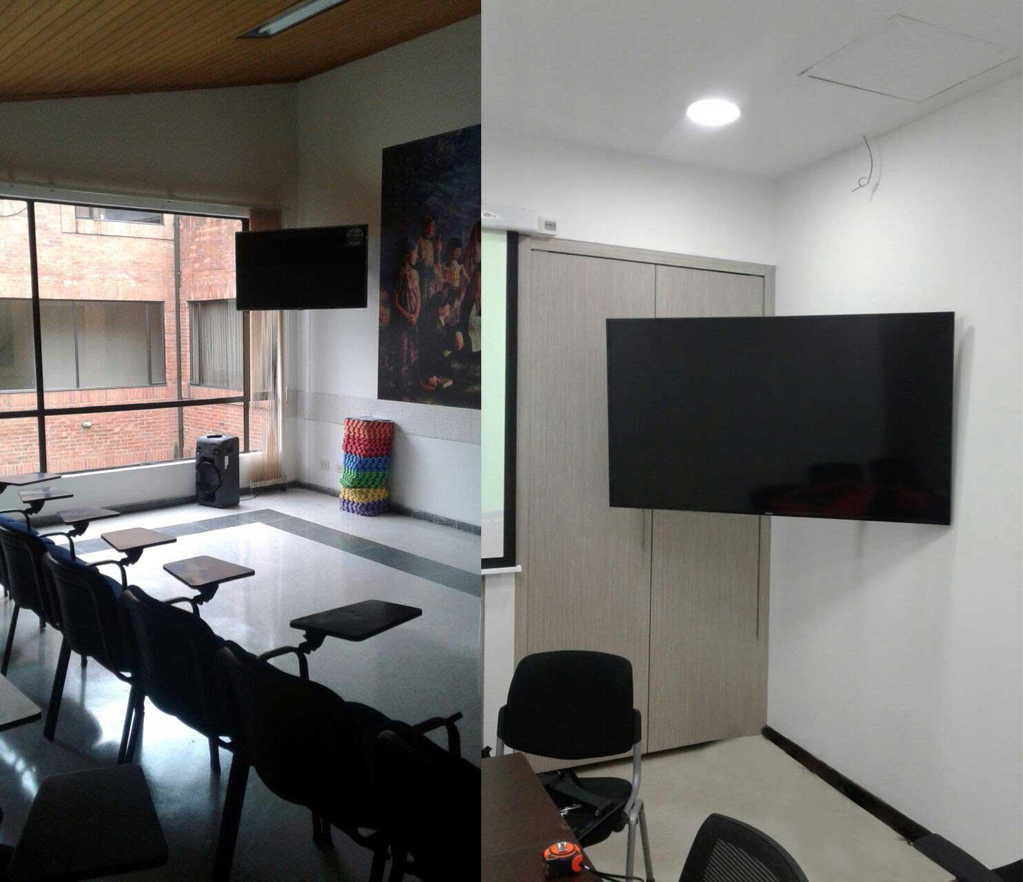 Soporte para televisores en esquinas de habitaciones Soporte para televisores en esquinas de habitaciones